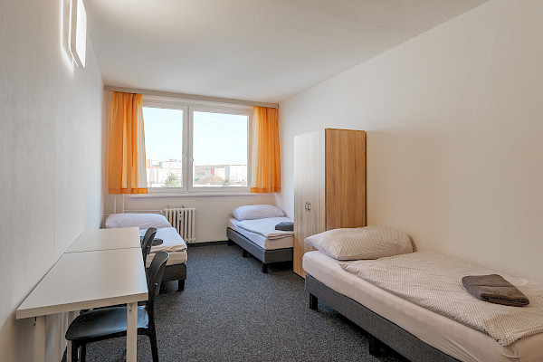 Lůžko v 3lůžkovém pokoji