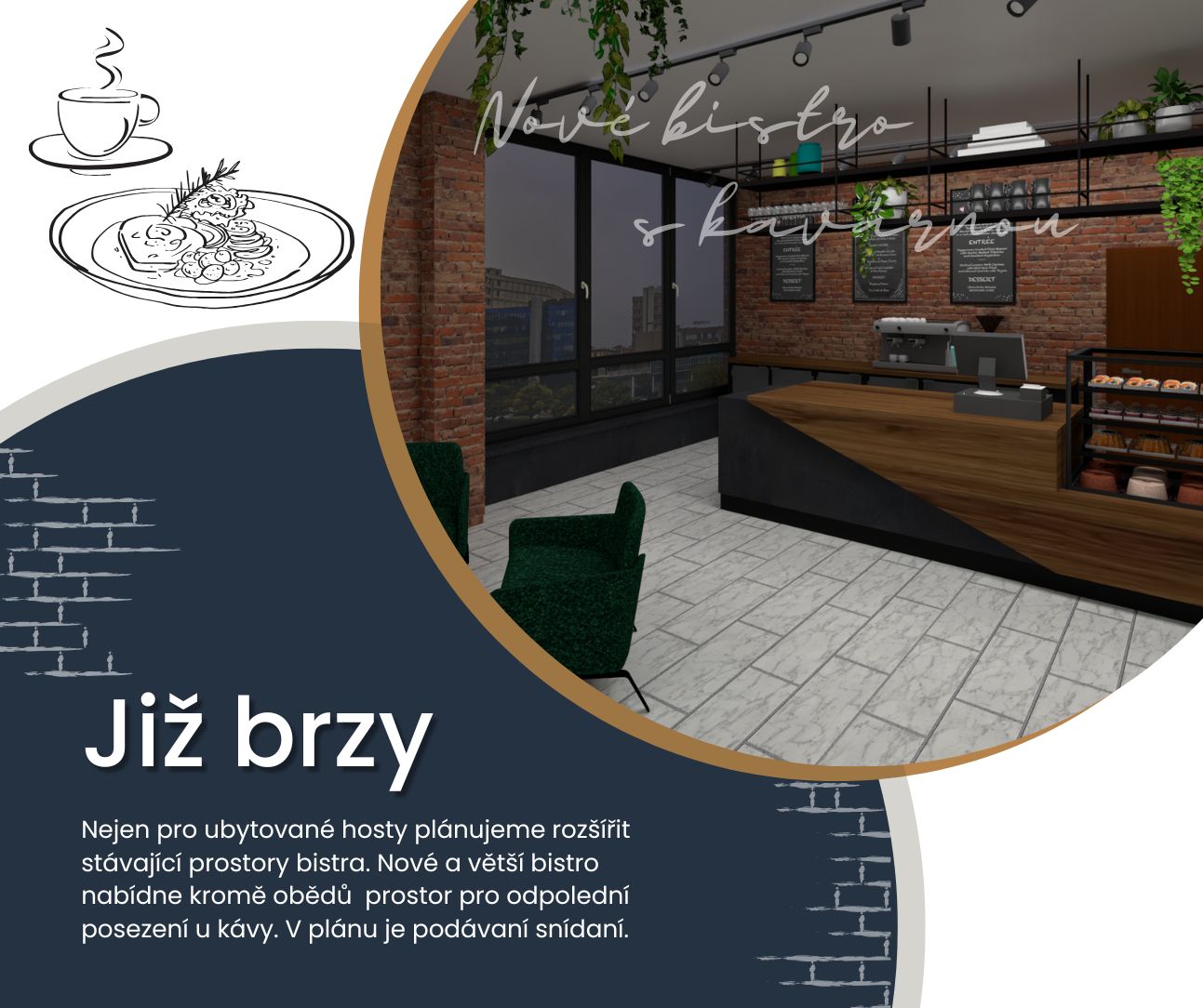 Bistro v novém kabátu