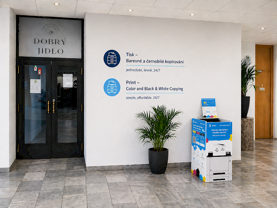 Kopírování a tisk pro veřejnost